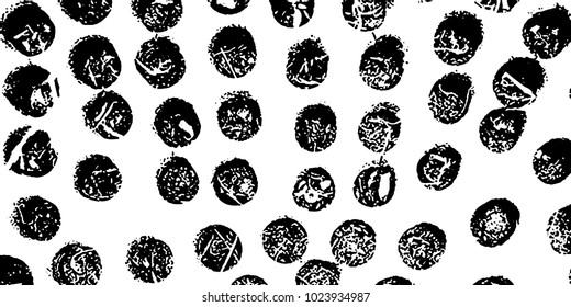 Grunge background black and white vector. Abstract texture of dust, dirt, stains