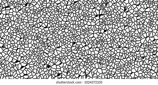 Grunge background black and white vector. Abstract texture of dust, dirt, stains