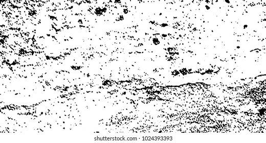 Grunge background black and white vector. Abstract texture of dust, dirt, stains