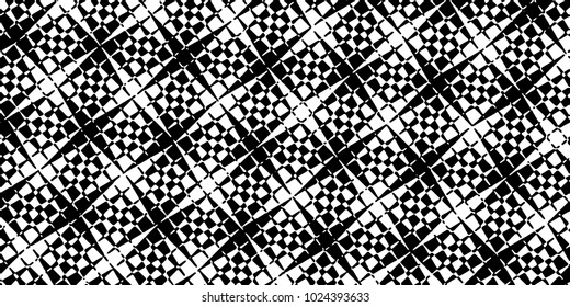 Grunge background black and white vector. Abstract texture of dust, dirt, stains