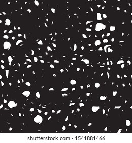 Grunge background black and white vector abstract seamless