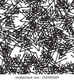 Grunge background black and white vector abstract seamless