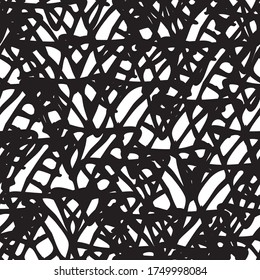 Grunar fondo abstracto vectorial en blanco y negro sin fisuras