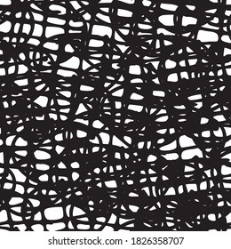 Grunge background black and white vector abstract seamless
