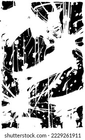 Plantilla vectorial en blanco y negro de fondo grueso