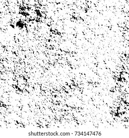 Grunge background black and white vector. Abstract monochrome seamless pattern