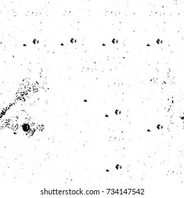 Grunge background black and white vector. Abstract monochrome seamless pattern