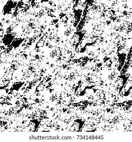 Grunge background black and white vector. Abstract monochrome seamless pattern