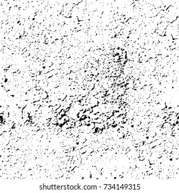 Grunge background black and white vector. Abstract monochrome seamless pattern