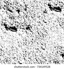 Grunge background black and white vector. Abstract monochrome seamless pattern