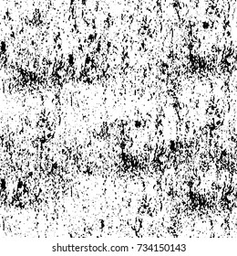Grunge background black and white vector. Abstract monochrome seamless pattern