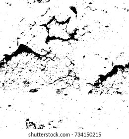 Grunge background black and white vector. Abstract monochrome seamless pattern