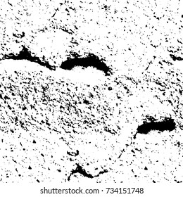 Grunge background black and white vector. Abstract monochrome seamless pattern