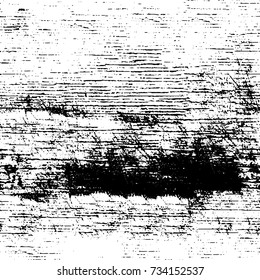 Grunge background black and white vector. Abstract monochrome seamless pattern