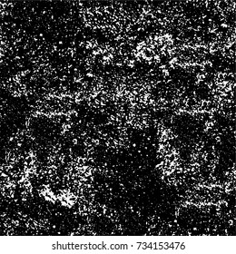 Grunge background black and white vector. Abstract monochrome seamless pattern