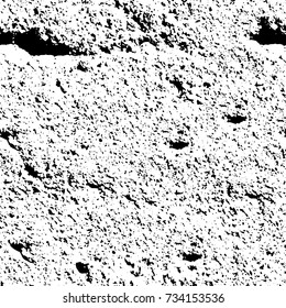 Grunge background black and white vector. Abstract monochrome seamless pattern