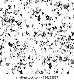 Grunge background black and white vector. Abstract monochrome seamless pattern