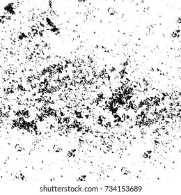 Grunge background black and white vector. Abstract monochrome seamless pattern