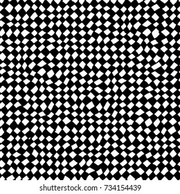 Grunge background black and white vector. Abstract monochrome seamless pattern