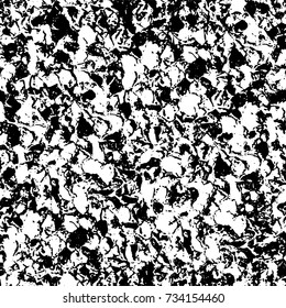 Grunge background black and white vector. Abstract monochrome seamless pattern