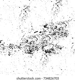 Grunge background black and white vector. Abstract monochrome seamless pattern