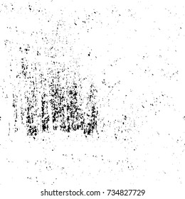 Grunge background black and white vector. Abstract monochrome seamless pattern