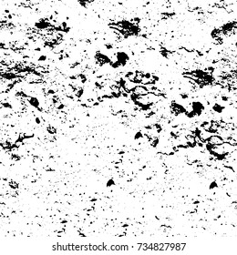 Grunge background black and white vector. Abstract monochrome seamless pattern
