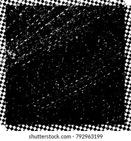 Grunge background black and white vector
