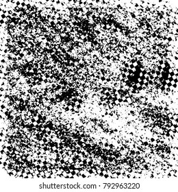 Grunge background black and white vector