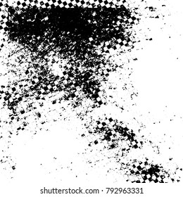 Grunge background black and white vector