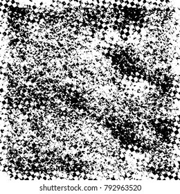 Grunge background black and white vector