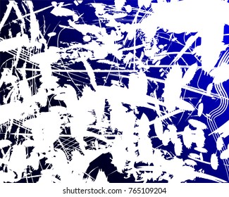 grunge background blue and white