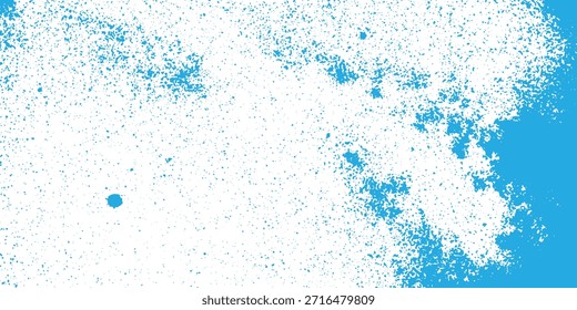 Fondo Grunge, azul y blanco, Formas irregulares, textura salpicada, arte de la pared, ofrece un elemento de diseño único para proyectos artísticos o modernos con aspecto afligido y moteado