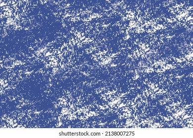 Grunge background blue and white. Texture of chips, cracks, scratches, scuffs, dust, dirt. Dark monochrome surface. Old vintage vector pattern
