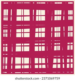 Grunge background. Bush paint ink stroke over square frame. Hand drawn vector illustration design
