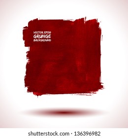 grunge background business watercolor retro vintage abstract red texture shape vector