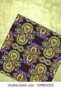 grunge background with carpet detail with place for your text . Hand made and hobby theme