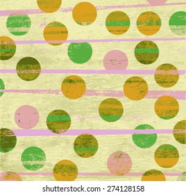 grunge background circles design