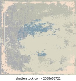 Grunge background is colored. Abstract texture. Vector pattern of dirty paint. Chaotic multi-color backdrop for the website, logo, packaging and design creation