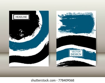 Grunge background for covers, posters, banners, flyers. Minimal template design.Vector illustration.