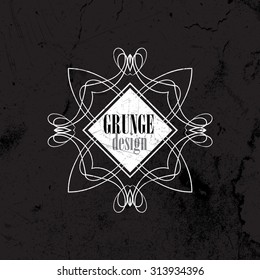 Fondo de color gris con un diseño decorativo
