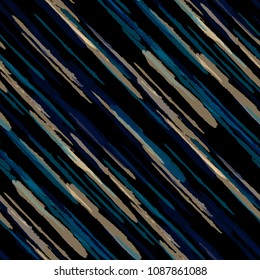 Grunge Background with Diagonal Stripes. Abstract Texture with Brush Strokes. Scribbled Grunge Motif for Fabric, Cloth, Textile Trendy Vector Background.