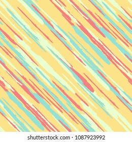 Grunge Background with Diagonal Stripes. Abstract Texture with Brush Strokes. Scribbled Grunge Rapport for Fabric, Cloth, Paper Retro Vector Background.