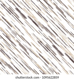 Grunge Background with Diagonal Stripes. Abstract Texture with Dry Brush Strokes. Scribbled Grunge Motif for Fabric, Cloth, Textile Trendy Vector Background with Stripes.