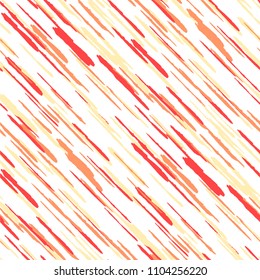 Grunge Background with Diagonal Stripes. Abstract Texture with Dry Brush Strokes. Scribbled Grunge Rapport for Fabric, Print, Textile Trendy Vector Background.