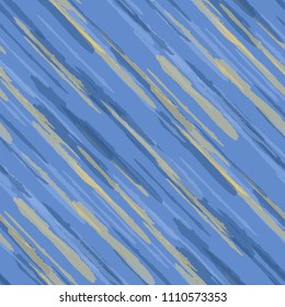 Grunge Background with Diagonal Stripes. Abstract Texture with Dry Brush Strokes. Scribbled Grunge Rapport for Fabric, Print, Textile Retro Vector Background.