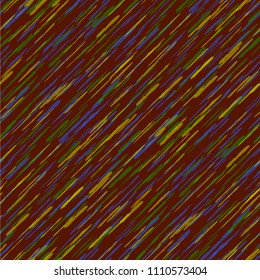 Grunge Background with Diagonal Stripes. Abstract Texture with Brush Strokes. Scribbled Grunge Motif for Fabric, Print, Textile Trendy Vector Background.