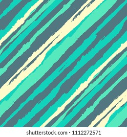 Grunge Background with Diagonal Stripes. Abstract Texture with Brush Strokes. Scribbled Grunge Rapport for Wallpaper, Print, Textile Trendy Vector Background.