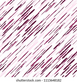 Grunge Background with Diagonal Stripes. Abstract Texture with Brush Strokes. Scribbled Grunge Pattern for Fabric, Print, Textile Rustic Vector Background.
