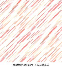 Grunge Background with Diagonal Stripes. Abstract Texture with Dry Brush Strokes. Scribbled Grunge Rapport for Wallpaper, Print, Textile Retro Vector Background.